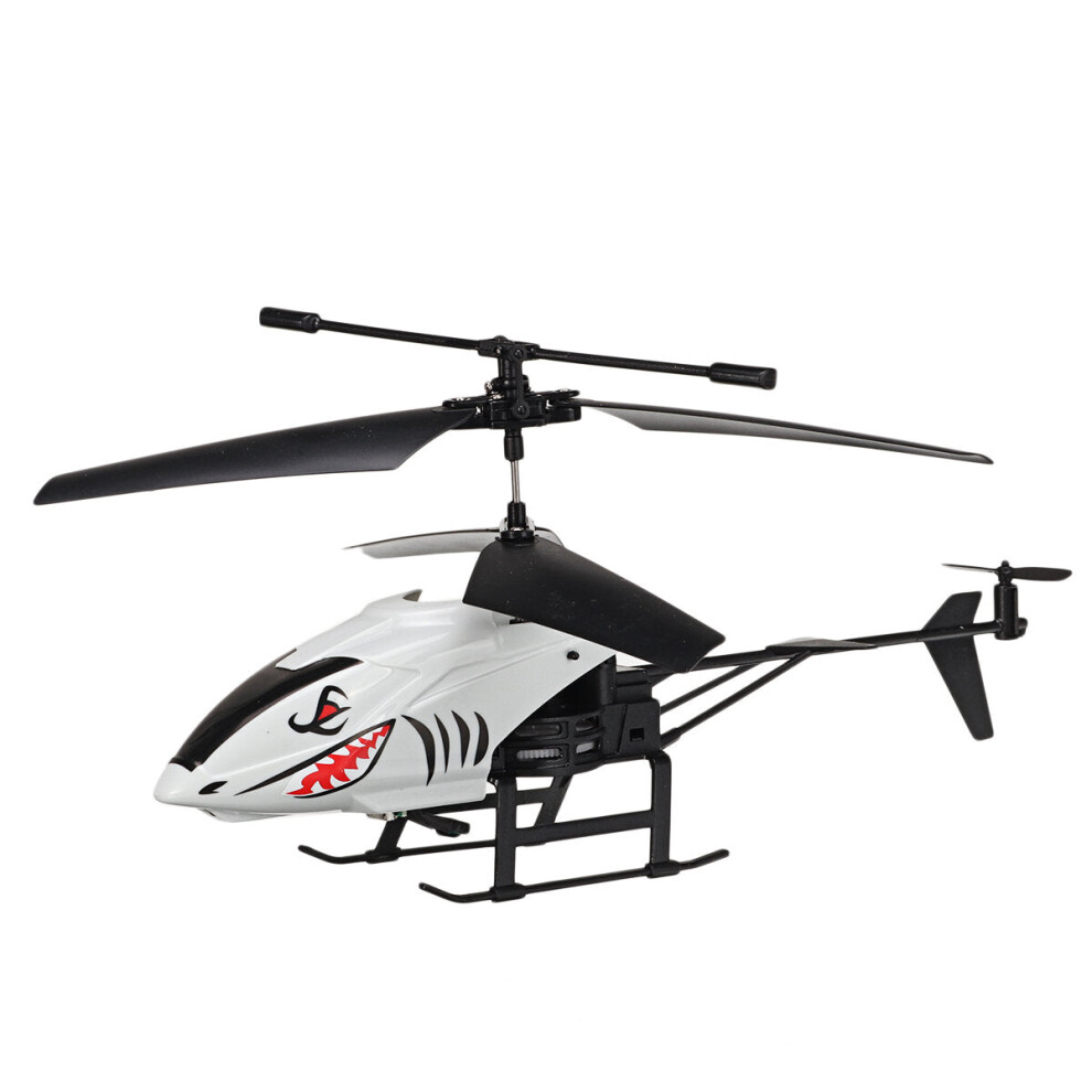 (Shark) 2CH 2.4G Wolf/Shark/Eagle Style USB Charging RC Helicopter RTF for Children Outdoor Toys