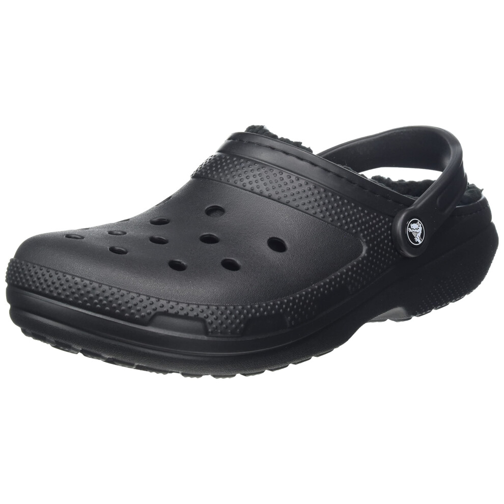 Crocs unisex adult Men's and Women's Classic Lined | Fuzzy Slippers Cl