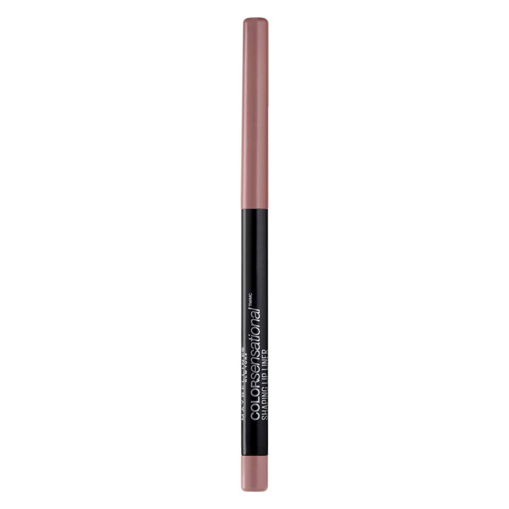 Maybelline Color Sensational Shaping Lip Liner with Self-Sharpening Tip  Dusty Rose  Nude Pink  1 Count
