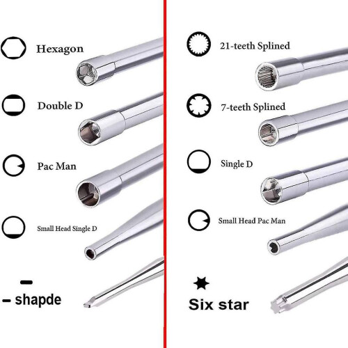 10pcs Carburetor Adjustment Screwdriver Carburator Tool Kit For Engine Trimmer Weedeater Chainsaw 2