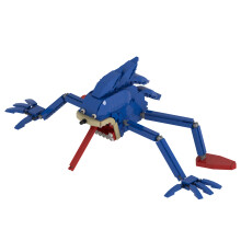 (B 471pcs) SHIN SONIC TAPES Building Blocks Model Toy ABS Plastic Building Blocks