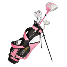 Golf Girl Junior Girls Golf Set V3 with Pink Clubs and Bag Ages 8-12