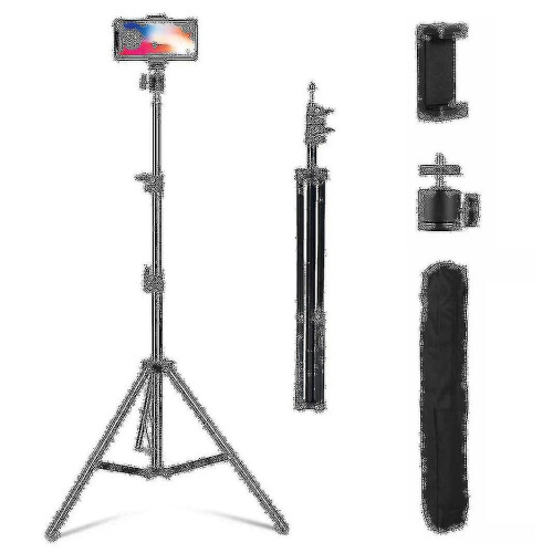 Adjustable 1.6M Tripod Stand Mobile Phone Camera
