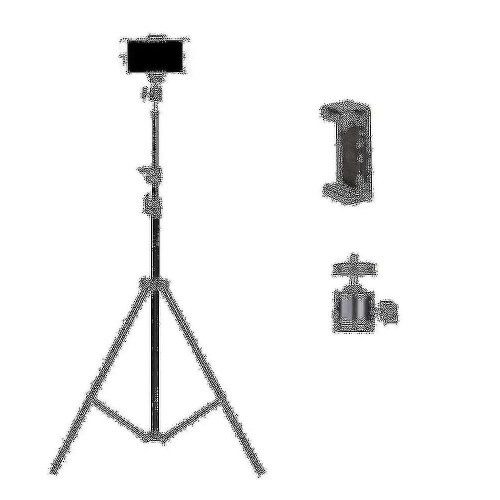Adjustable 1.6M Tripod Stand Mobile Phone Camera 1
