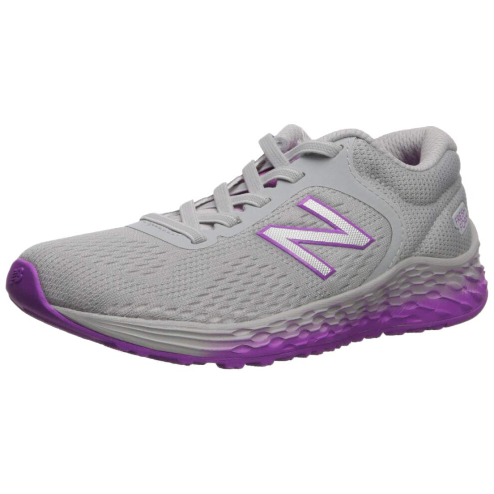 New Balance Kid's Fresh Foam Arishi V2 Bungee Running Shoe  Light Alum