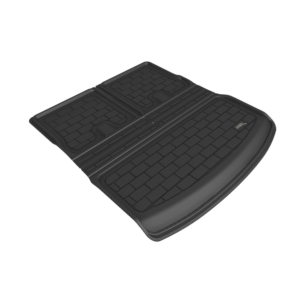 3D Maxpider Tesla Model Y 7-Seat 2021-2022 Kagu Behind R3 Seatback Protector Cross Fold Cargo Liner Black 190204056184