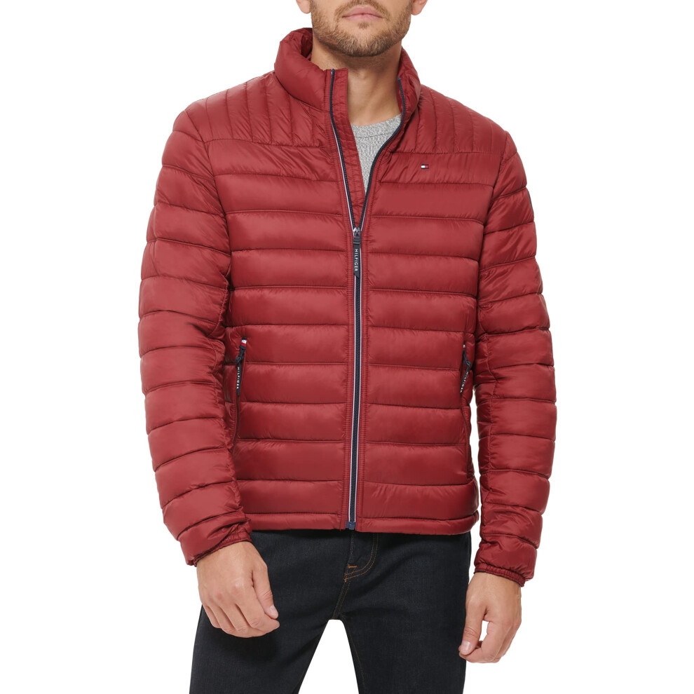 Tommy Hilfiger Men's Ultra Loft Lightweight Packable Puffer Jacket (St