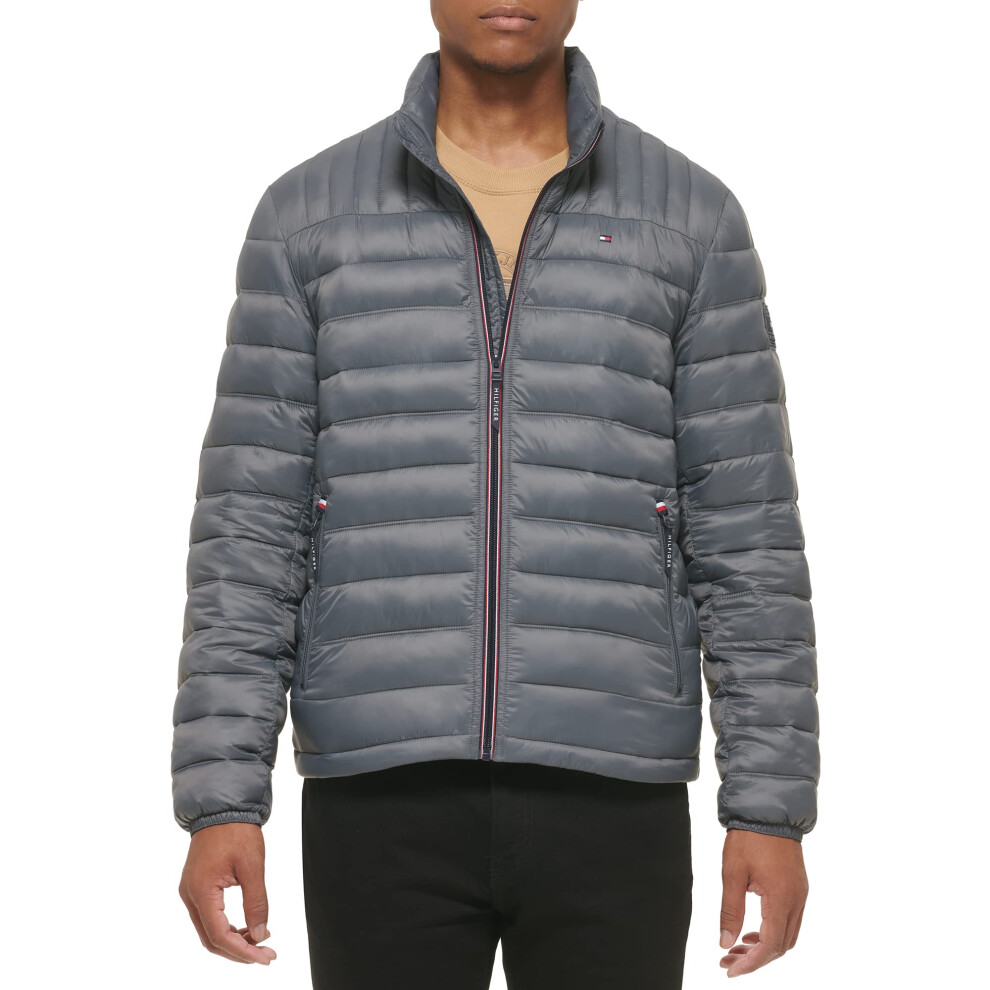 Tommy Hilfiger Men's Ultra Loft Lightweight Packable Puffer Jacket (St