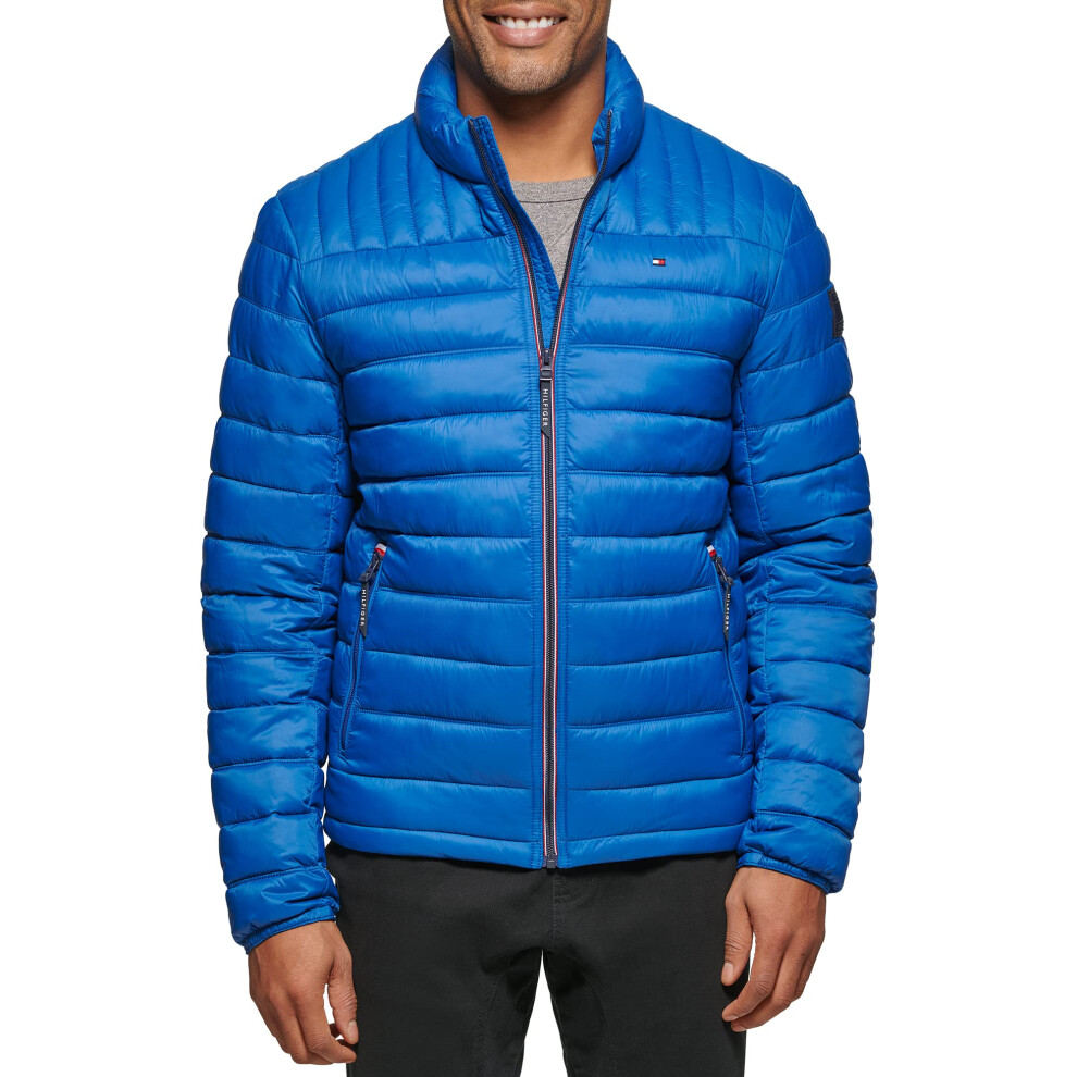 Tommy Hilfiger Men's Ultra Loft Lightweight Packable Puffer Jacket (St