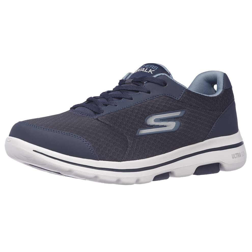 Skechers mens gowalk 5 Qualify - Athletic Mesh Lace Up Performance Wal