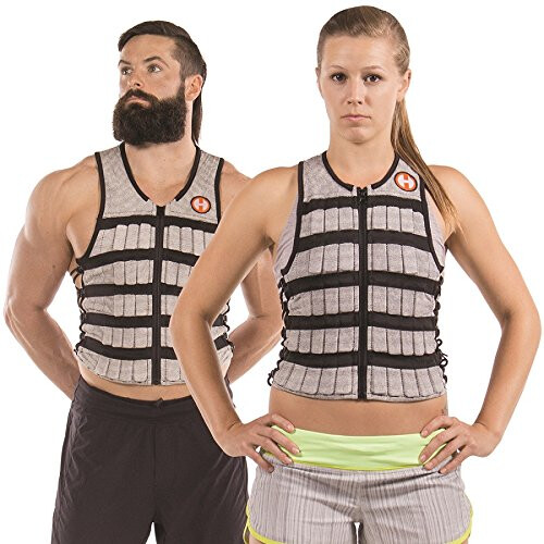 Hyperwear Hyper Vest PRO Unisex 10-Pound Adjustable Weighted Vest for 1