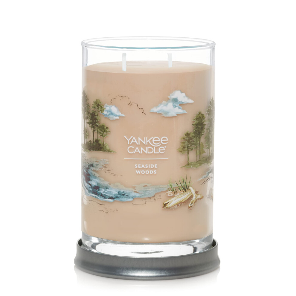 Yankee candle Seaside Woods Scented  Signature 20oz Large Tumbler 2-Wi