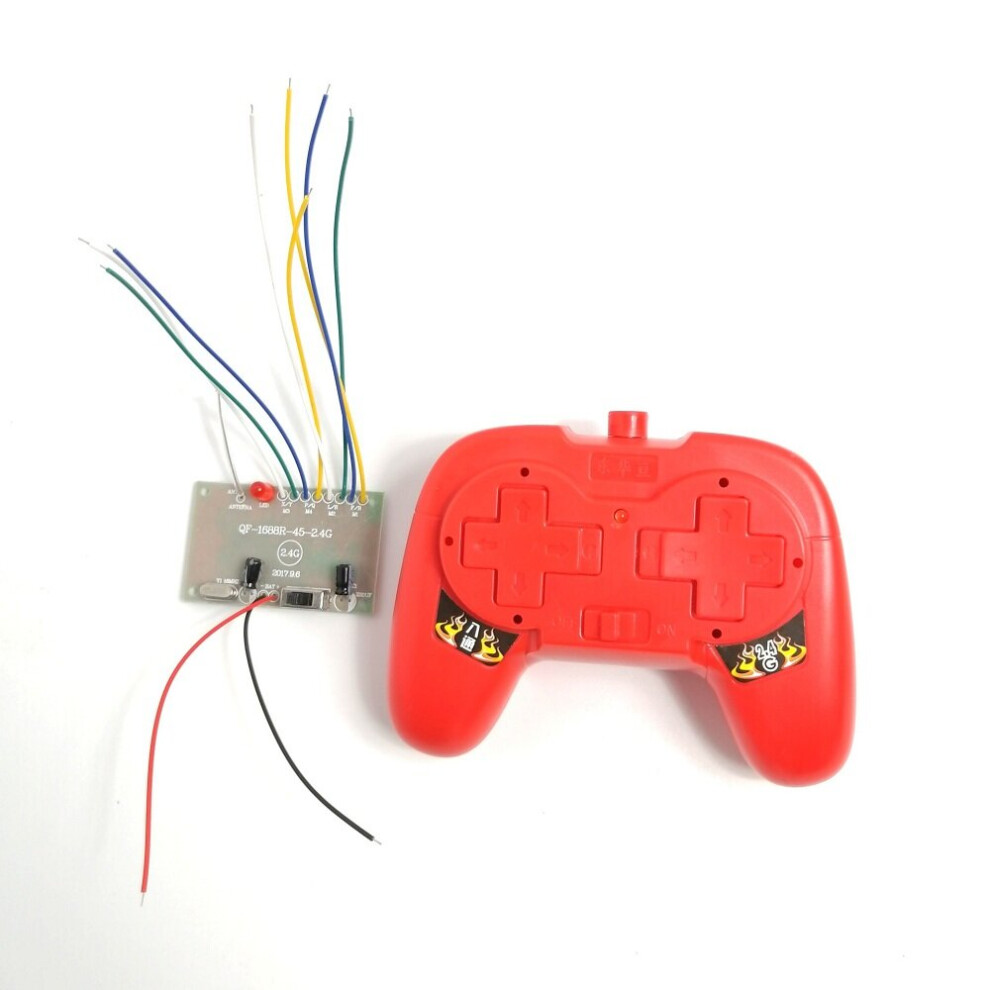 (Red) 2.4G Iffrared Controller With Receiver