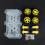 DIY 4WD Smart Robot Car Double-Deck Chassis Kit with Speed Encoder 5