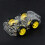 DIY 4WD Smart Robot Car Double-Deck Chassis Kit with Speed Encoder 1