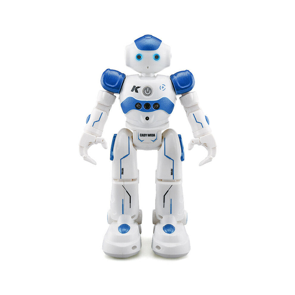 (Blue) USB Charging Dancing Gesture Control Robot Toy