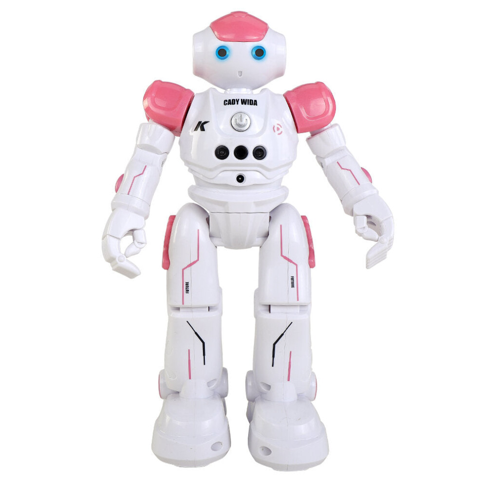 (R2S Pink) USB Charging Dancing Gesture Control Robot Toy