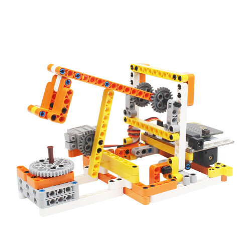 (Without main board package) DIY Multifunctional Programmable RC Robot Educational Kit Compatible Micro:bit Python 1