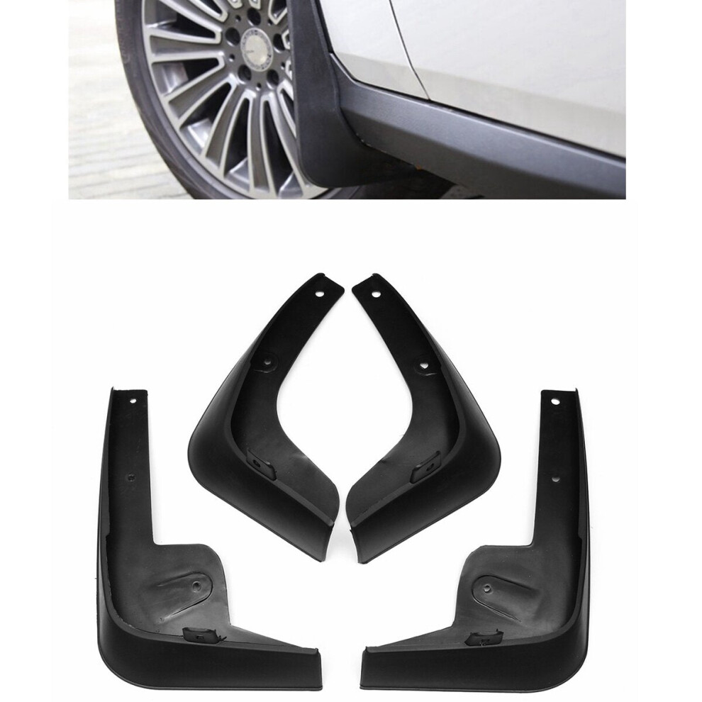 4Pcs Front Rear Mud Flaps Guards Car Mudguards Splash Fender