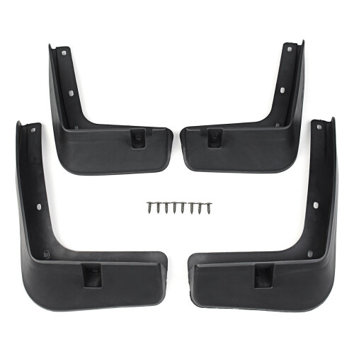 4Pcs Front Rear Car Mudguards Splash Guards 1