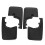 4pcs Front Rear Car Splash Guards Mud Flaps Fender Protector Mudguard 4
