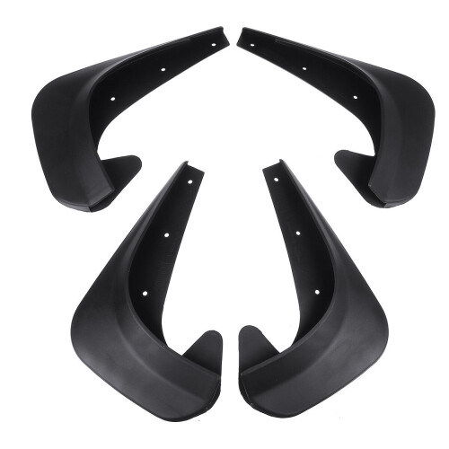 4PCS Mud Flaps Splash Guards Mudguards Bendable Fender Universal for Cars 2