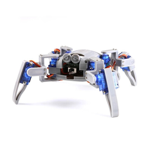 DIY Quadruped Spider Robot Kit STEM Crawling Robot for Programming 2