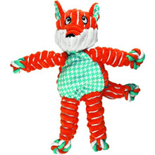 KONG - Floppy Knots Fox - Internal Knotted Ropes and Minimal Stuffing