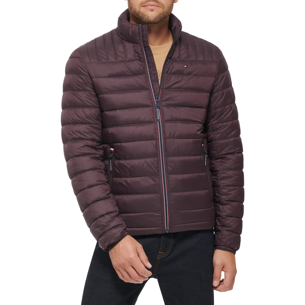 Tommy Hilfiger Men's Ultra Loft Lightweight Packable Puffer Jacket (St