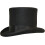 (Black, L) Hand Made Wool Top Hat Satin Lined Small To Xxl 1