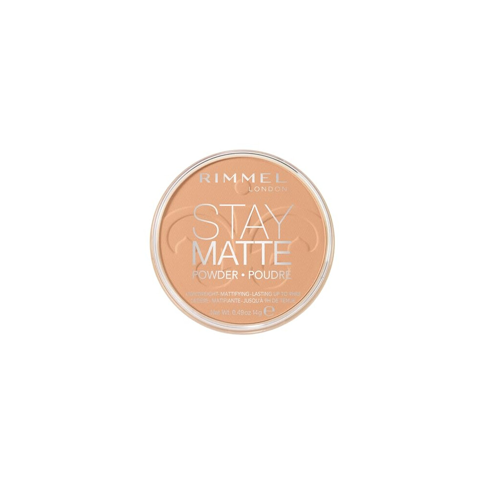 Rimmel London Stay Matte - 016 Deep Beige - Pressed Powder  Lightweigh