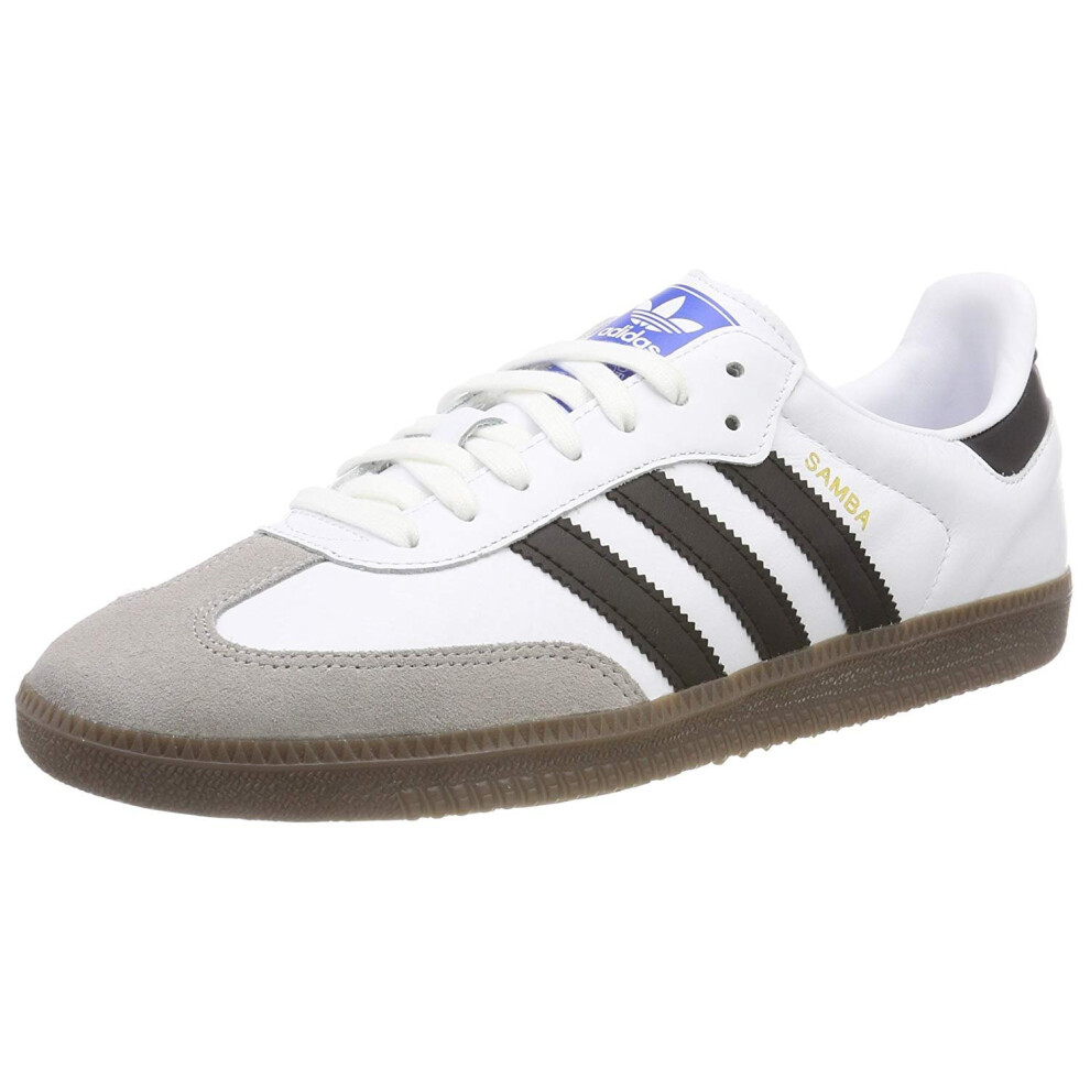 Adidas Unisex White Originals Samba Og Cloud Core Black Sneakers B75806 Cm - Image 4
