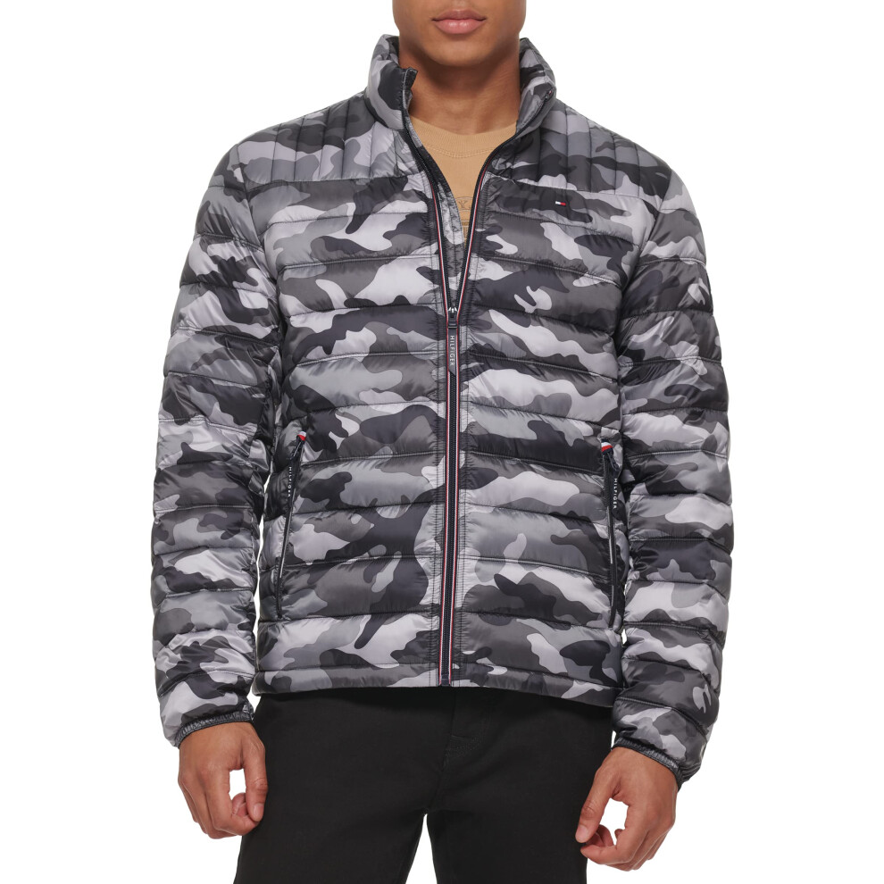 Tommy Hilfiger Men's Ultra Loft Lightweight Packable Puffer Jacket (St