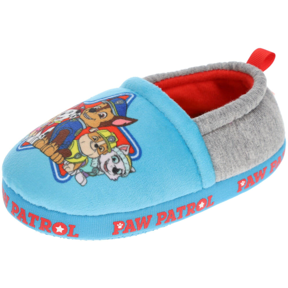 Paw Patrol Toddler Slippers  A-Line Novelty Slippers  Chase  Marshall