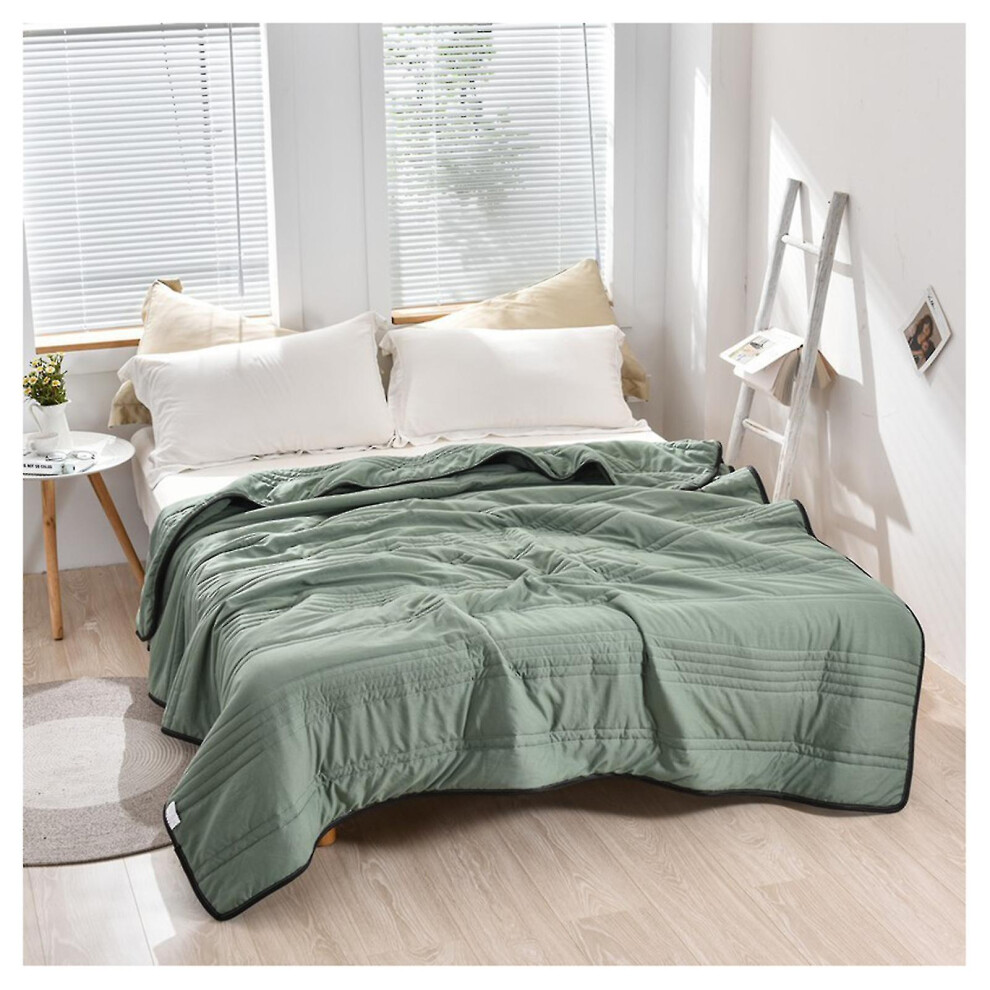 (Army Green, 200*230) The Ultra Cooling Blanket For Full