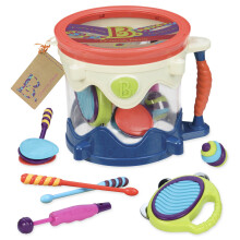 B. toys - Musikalisches Schlagzeug - 7-in-1 Instrumente für Kinder ab 18 Monaten