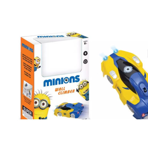 Minions Wall Climbing Remote Control RC Climber Floor Racing Stunt Car 1