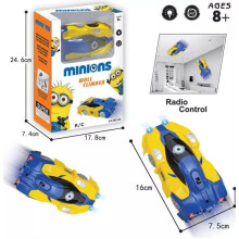 Minions Wall Climbing Remote Control RC Climber Floor Racing Stunt Car