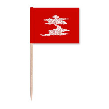 Meaning Auspicious Beautiful Life Toothpick Flags Marker Topper Party Decoration
