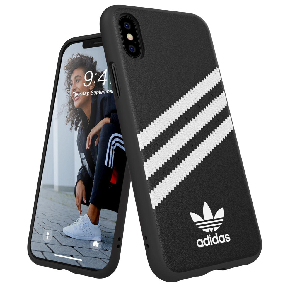 adidas iPhone X/Xs Black/White Originals Molded Phone Case  iPhone adi