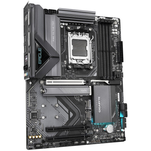 Gigabyte GIGABYTE X870 EAGLE WIFI7 Motherboard - Supports AMD Ryzen 9000 CPUs, 14+2+2 phases VRM, up to 8000MHz DDR5 (OC), 1xPCIe