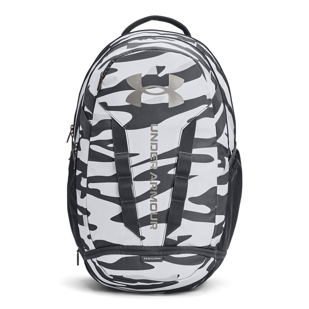 Under Armour unisex-adult Hustle 5.0 Backpack   (019) Pitch Gray / / M