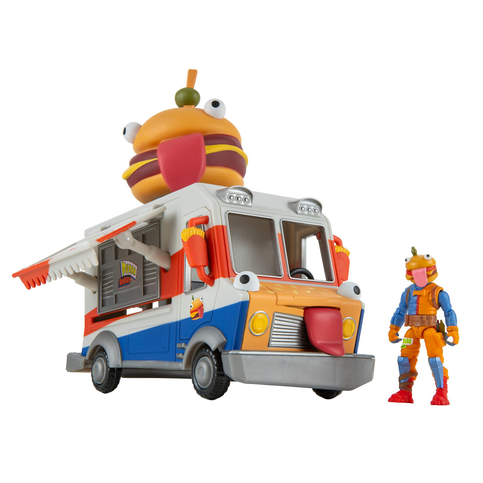 FORTNITE FNT1059 Durrr Burger Food Truck TRUCK-9-Inch Feature Vehicle-image-OPC-PFKVMN6-NEW