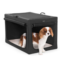 Petsfit Soft Dog Crates for Medium Dogs Collapsible Dog Kennel Carrie