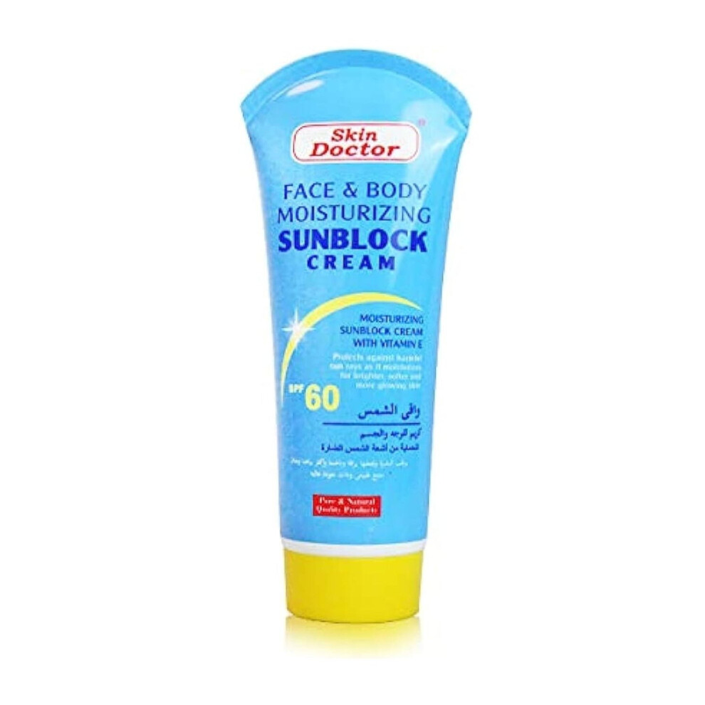 Cream Skin Doctor Comprehensive Sun Protection: Face & Body Sunblock Spf 60 170G
