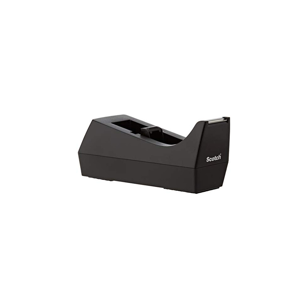 Scotch Classic Desktop Tape Dispenser C-38  Black  1 in Core  Made Fro