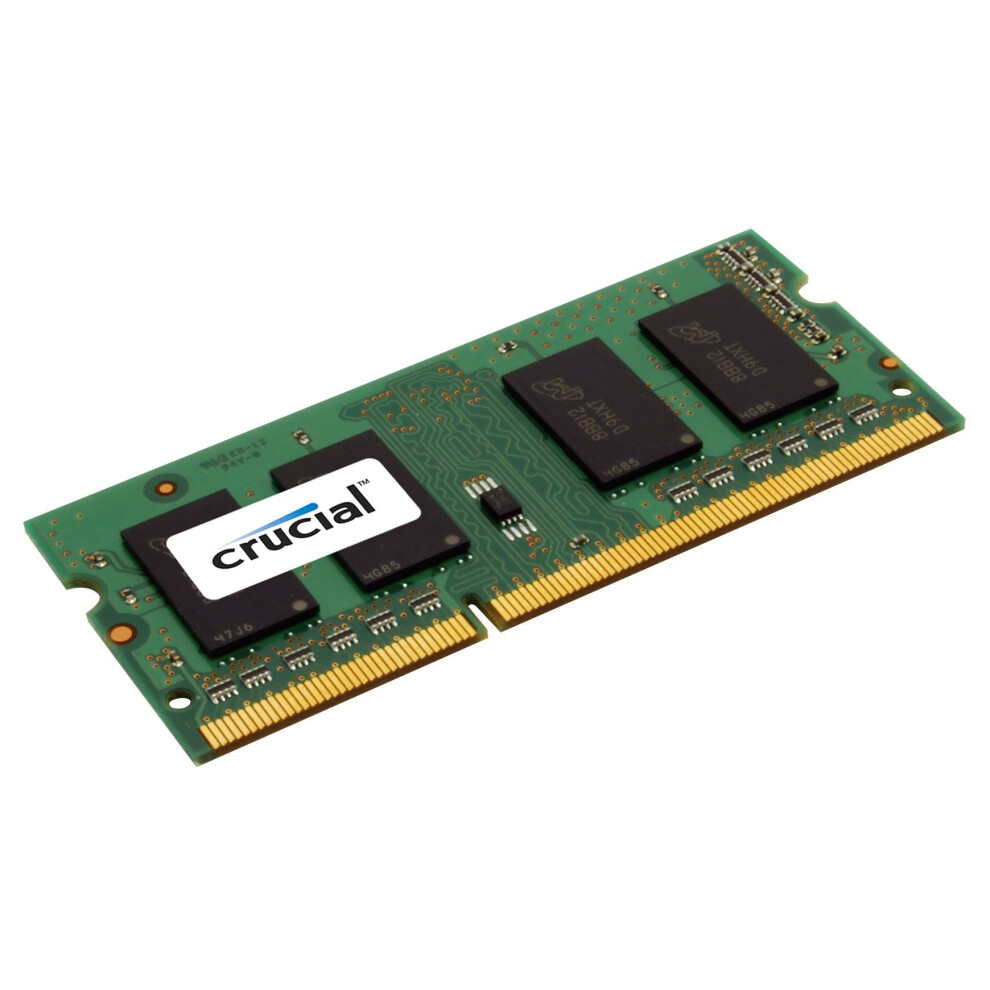 Crucial 8GB Single DDR3 1333 MT/s (PC3-10600) CL9 SODIMM 204-Pin 1.35V