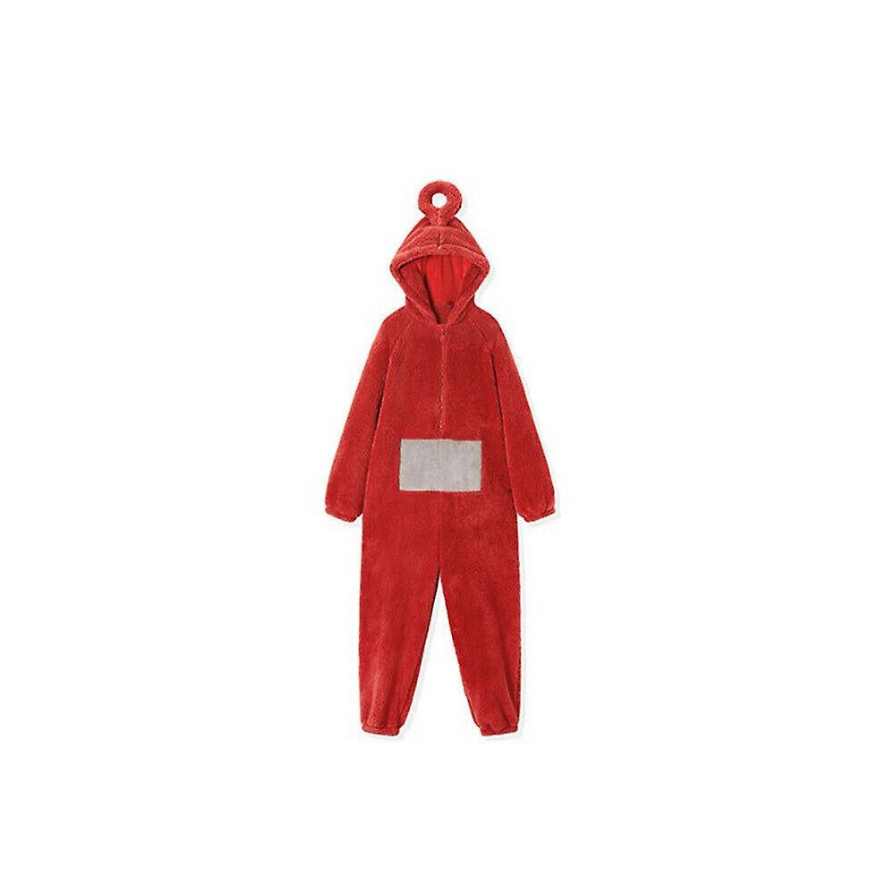 (, S(155-165 Cm)) Rubie's Official Teletubbies Deluxe Costume, Adult Fancy Dress Red