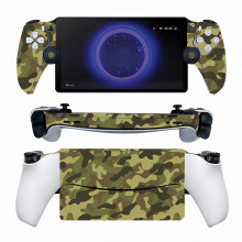 (B) Camouflage Skin Sticker For Ps Portal Remote Player Console, Anti-scratch Vinyl Skin Decal Cover Bubble-free For Playstation Portal