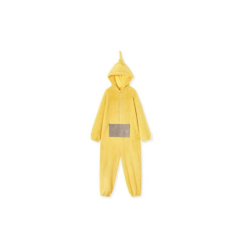 (, L(165-175 Cm)) Rubie's Official Teletubbies Deluxe Costume, Adult Fancy Dress Yellow